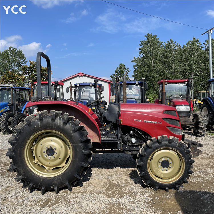 Tractores compactos de 70hp Farm Agricultural Yanmar Tractor para arroz