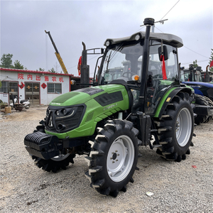 Alta calidad utilizada deutz-Fahr 80hp 4WD tractor con aire acondicionado