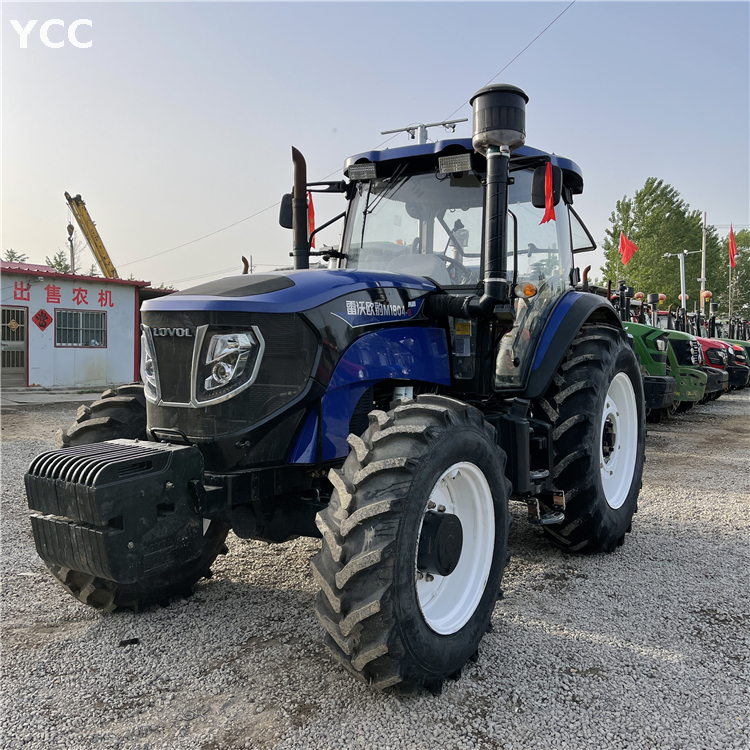 180HP usado Agricultural China Lovol Tractor 4WD