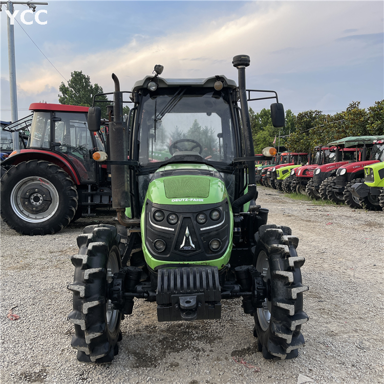 80hp usó el tractor 4WD Deutz Fahr hecho en China