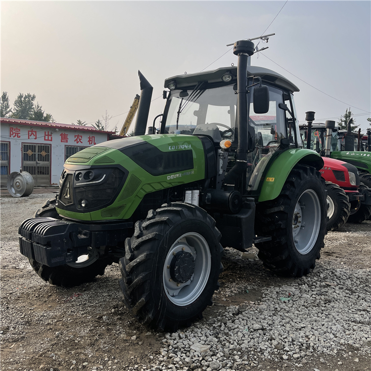 Alta eficiencia usada Deutz Fahr CD1304-1 130HP 4WD tractor agrícola
